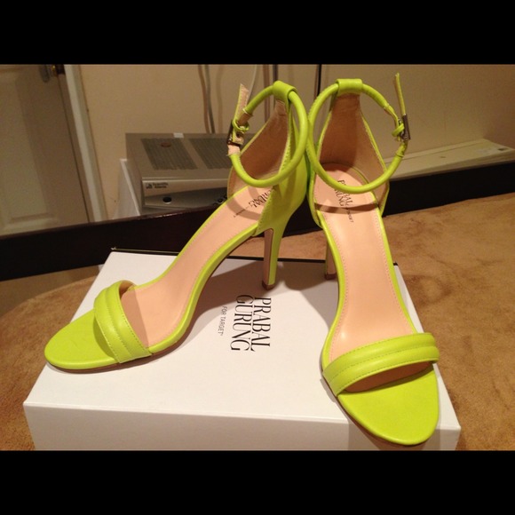 Neon Sandals by Prubal Gurung for Target
