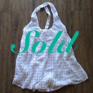 ❌SOLD❌UrbanOutfitters polka dotted top