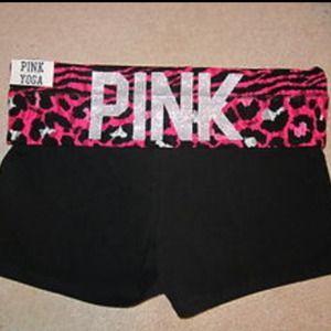 Cheetah yoga shorts💝