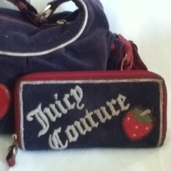 Sold! Juicy couture hobo handbag+wallet matching - Picture 3 of 4