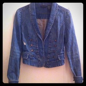 Denim blazer