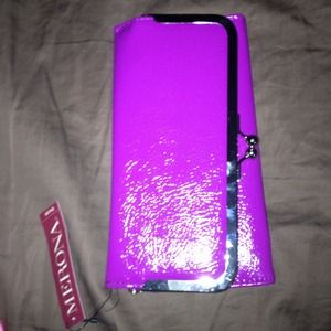 Beautiful purple wallet/clutch
