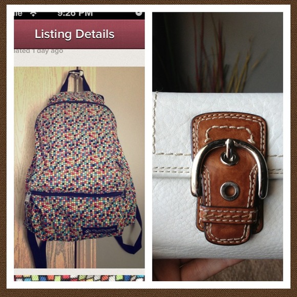 Bundle bag and coach wallet