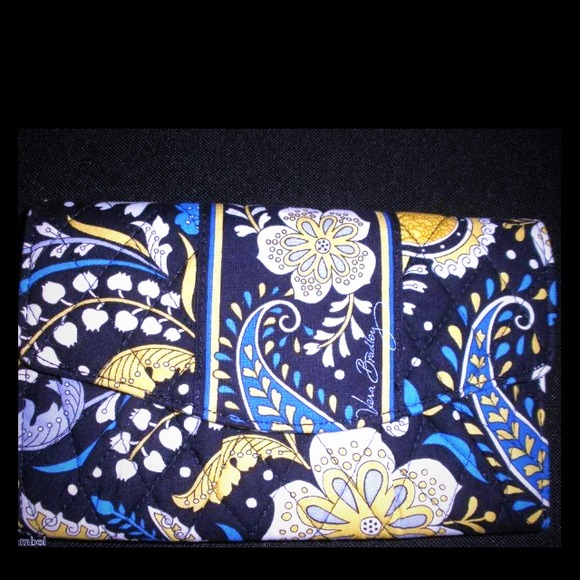 Vera Bradley strap wallet, small cross body