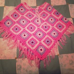Little girls pancho