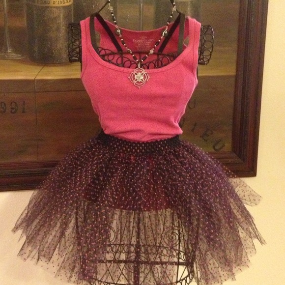 **SOLD** Polka Dotted Tutu