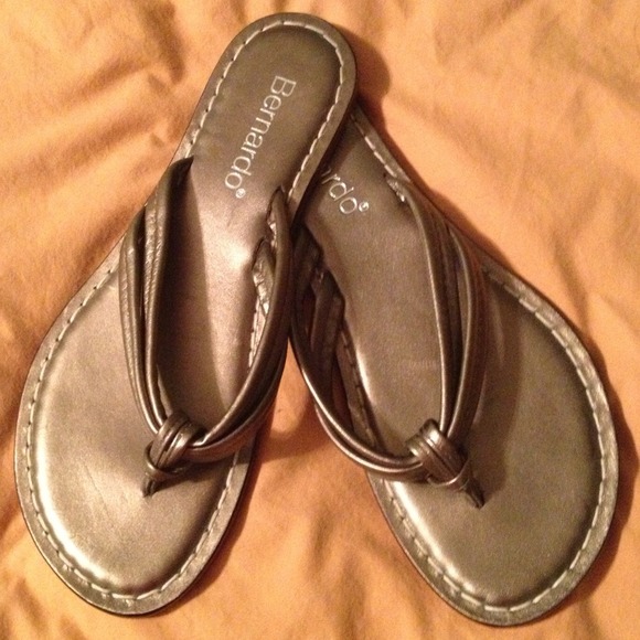 Bernardo Platinum Sandals