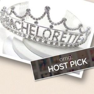 BACHELORETTE TIARA sparkle crystal