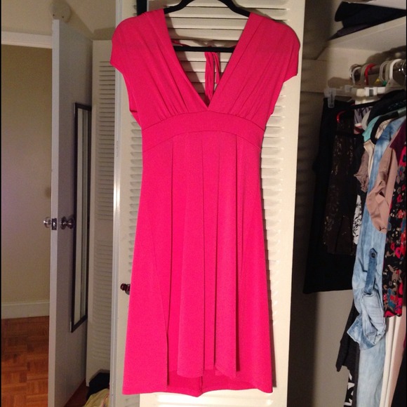 HOT PINK DRESS