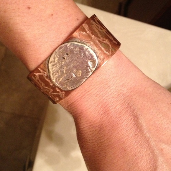 Handmade Custom Copper Bracelete