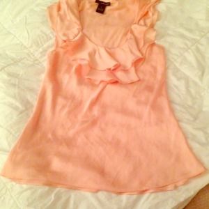 SOLD!!! REDUCED! Super Feminine&pretty Ruffle Tank