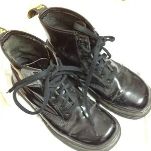 Black Patent Doc Martens