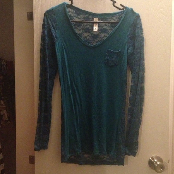 Blue, long sleeve