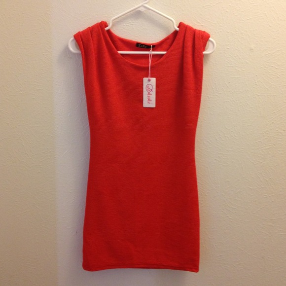 Dresses & Skirts - Hot orange dress
