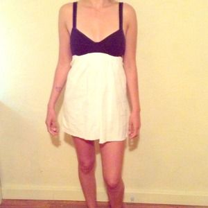 Black and white RVCA dress