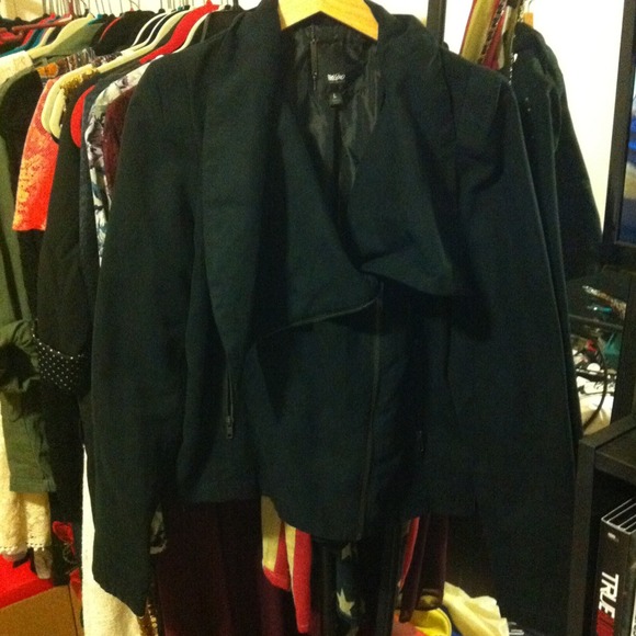 Faux Suede Black Jacket