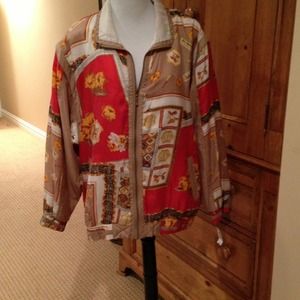Vibrant light weight jacket