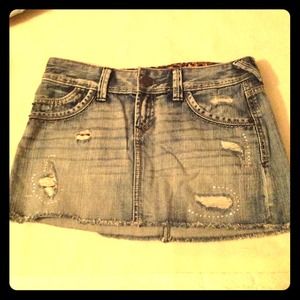 Express Jean Skirt!