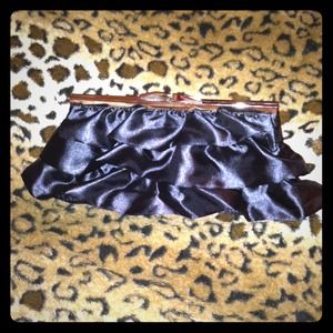 Charlotte Russe Ruffled Clutch