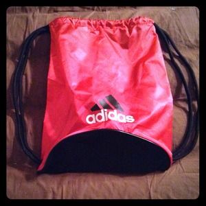 Brand New Pink and Black Adidas Gym Bag