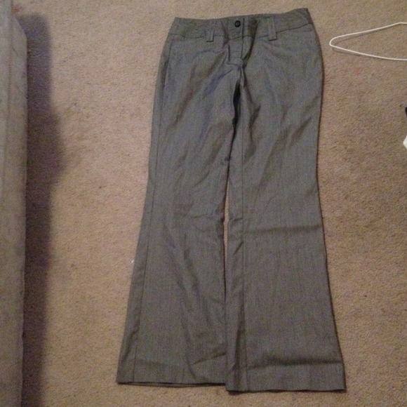 Gray slacks