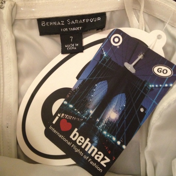 NWT Behnaz Sarafpour for Target white party dress - Picture 4 of 4