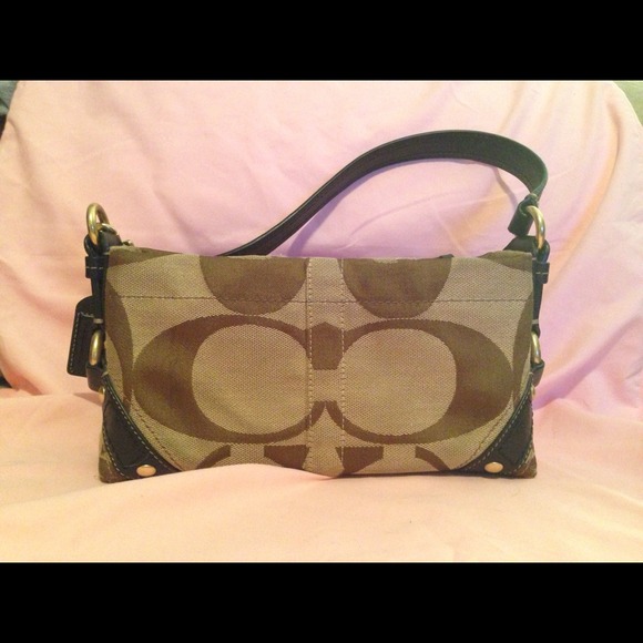 Signature Coach handbag brown & tan - Picture 2 of 4