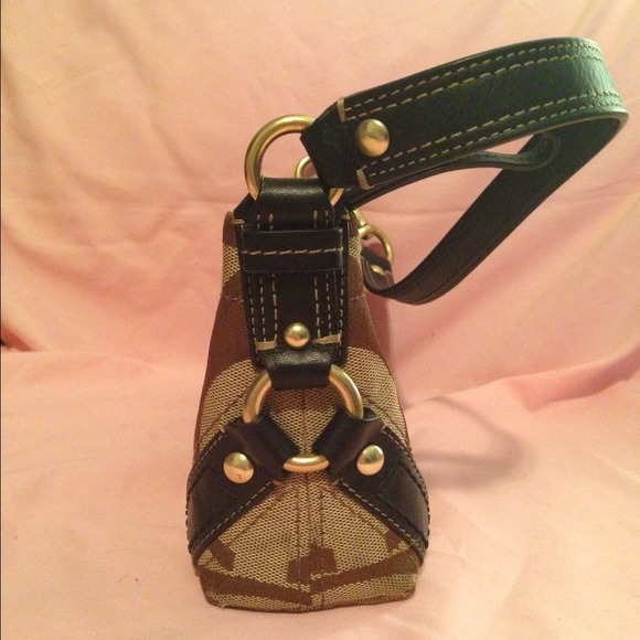 Signature Coach handbag brown & tan - Picture 3 of 4