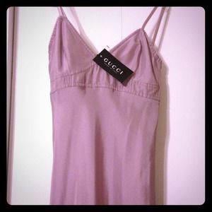 Size 2, Lavender, silk, Gucci Dress.