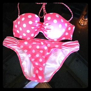 Victoria's Secret polka dot bikini
