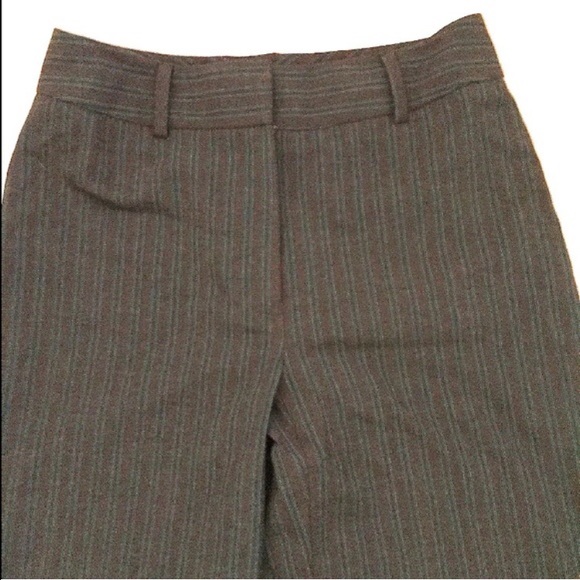 ANTONIO MELANI Pants - ANTONIO MELANI BLACK STRIPED CAPRI PANT