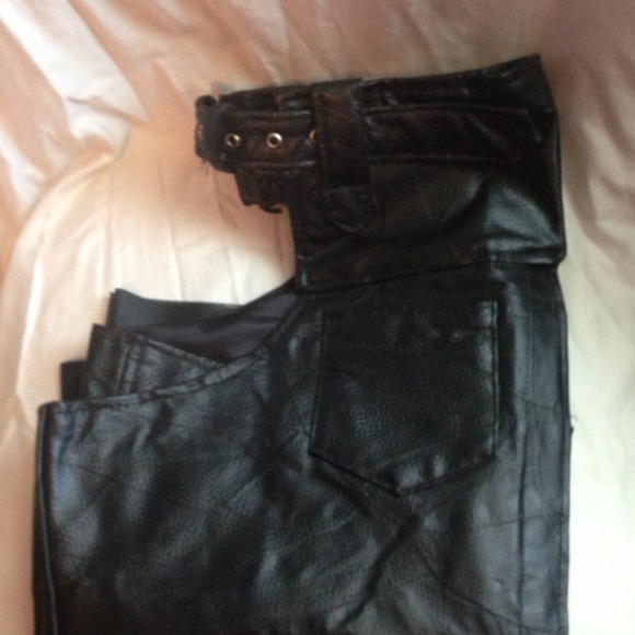 ❗REDUCED❗ Real leather chaps