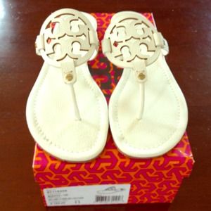 ***SOLD***Bleach Tory Burch Miller Sandals
