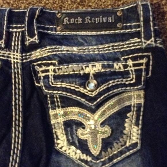 "SOLD "Rock revival jeans sz 28 - Picture 2 of 4