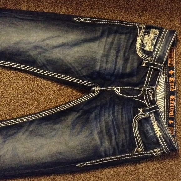 "SOLD "Rock revival jeans sz 28 - Picture 3 of 4