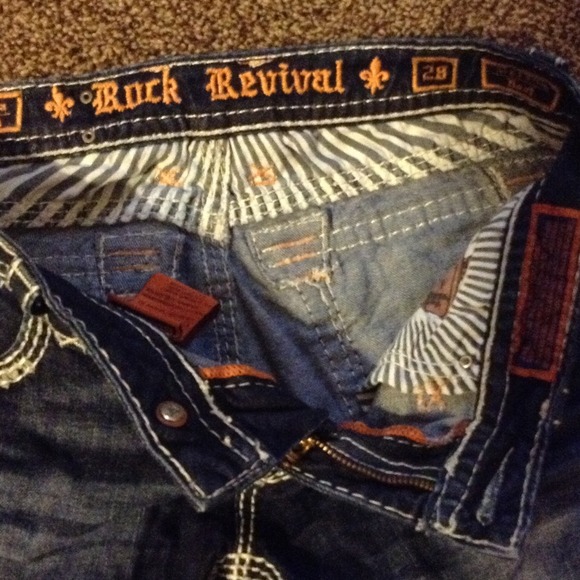 "SOLD "Rock revival jeans sz 28 - Picture 4 of 4