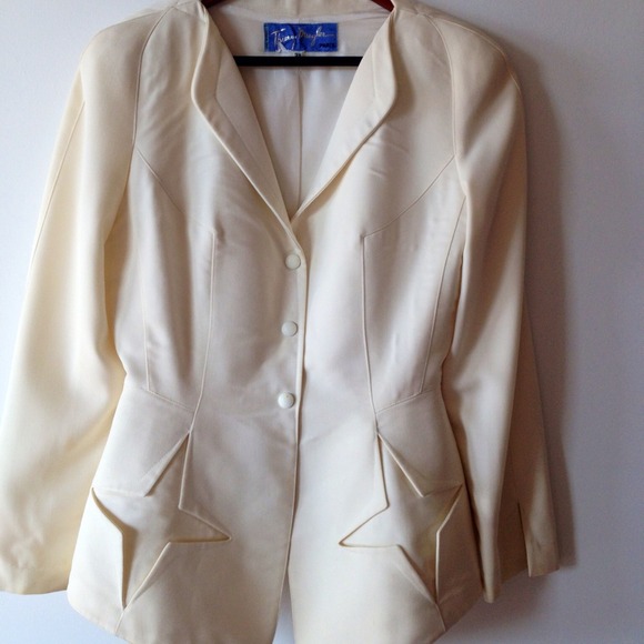Ivory Thierry Mugler Jacket