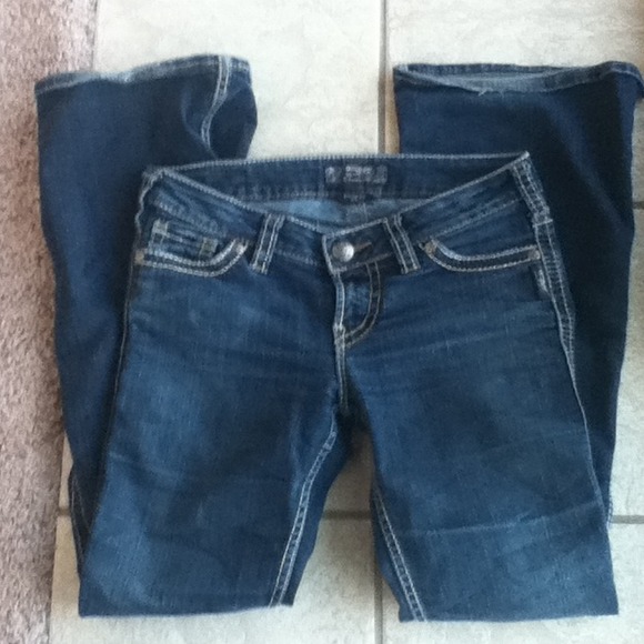 Silver jeans
