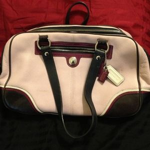 Authentic Coach Bowling Bag Purse