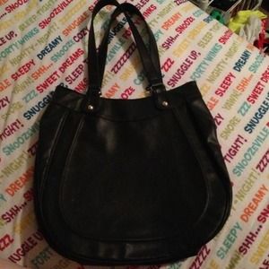 Black tote from Old Navy