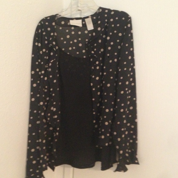 Liz Claiborne black top ////// SOLD/////
