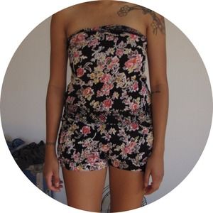 Floral romper