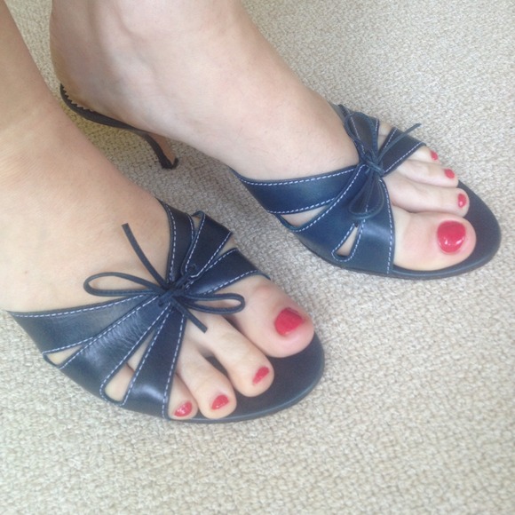 Anne Klein Shoes - *REDUCED* prettiest mules in  town! Anne Klein WOW