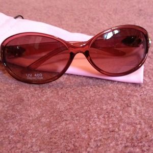 Pink Chanel sunglasses