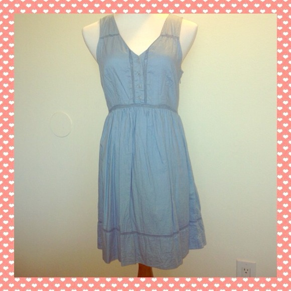 REDUCED!! Pins and Needles Baby Blue Cotton Dress
