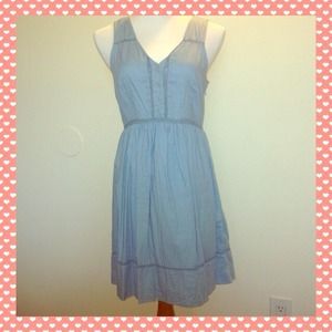 REDUCED!! Pins and Needles Baby Blue Cotton Dress