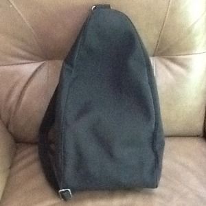 (Reduced) 'Hobo' black back pack style bag