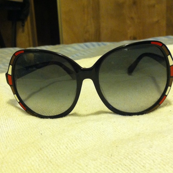 Diane Von Furstenberg oversized glasses 60's inspi - Picture 1 of 4