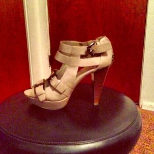 Guess strap heels