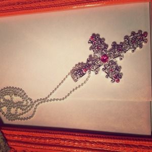 A gorgeous pink cross